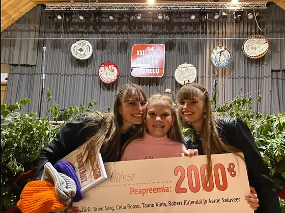 Õtekse won the Grand Prize at the Moisekatsi Elohelü competition. — photo 2 of 2