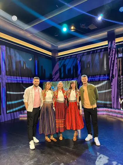 Participation in the TV show “Laul vs Tants”, as well as an appearance on the TV show “Õhtu”. — photo 6 of 6
